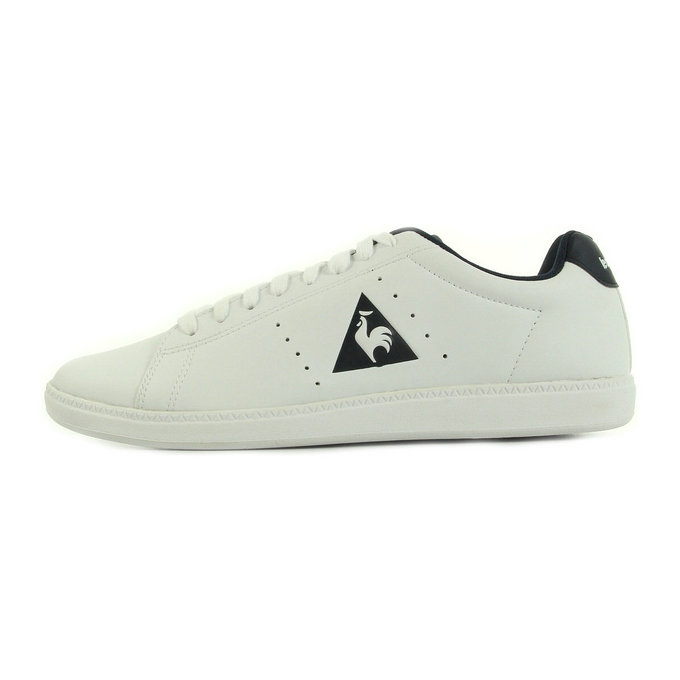 Le Coq Sportif Courtone S Lea Blanc - Chaussures Baskets Basses Homme